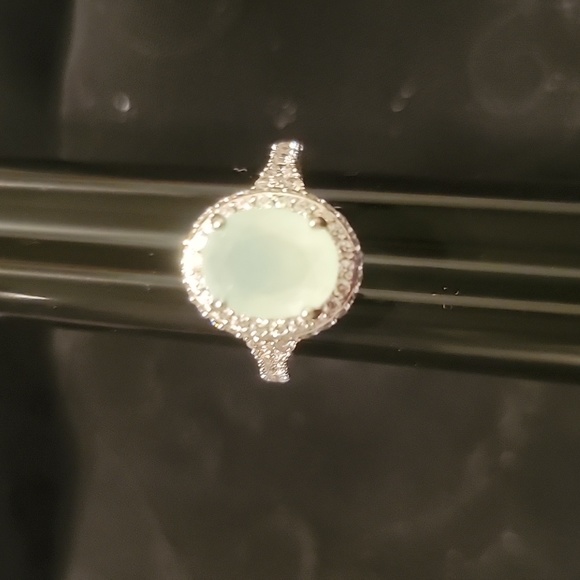 Faux Moonstone Ring - Picture 2 of 10